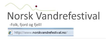 Norsk Vandrefestival søker bidragsytarar