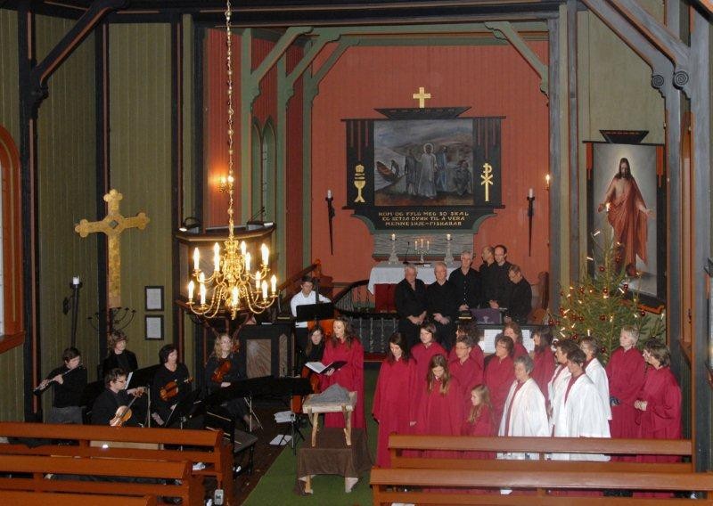 Triveleg julekonsert i kyrkja