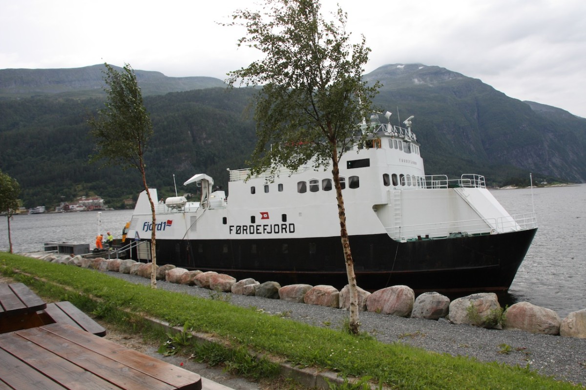 Justeringar på ferjeruta til MS Førdefjord