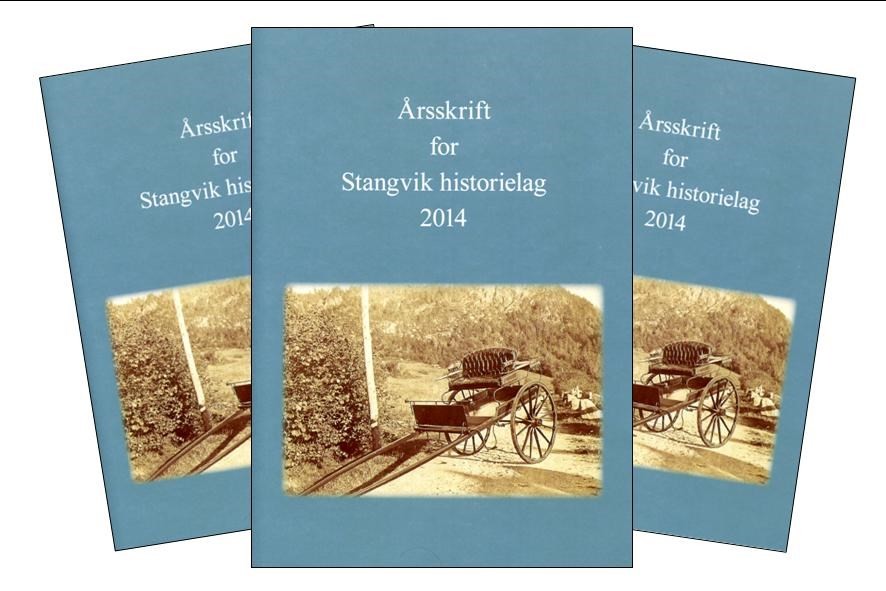 Stangvik historielags årsskrift for 2014 har 60 sider med interessant stoff å by på.  