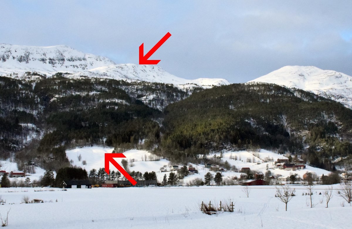 Rambjøra og Litj-fjellet_6546_start og mål