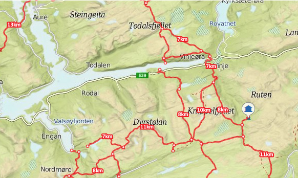 Kårøyan kart