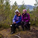 11-Oldemodre-pa-tur-ned-fra-Haraldhytta.-Foto-Anne-Vognild-Einum