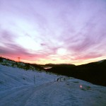 Solnedgang og påskestemning på Nordvik