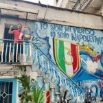 Knut og papp-Maradonna i Napoli