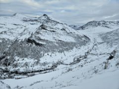 Sulån og Kvendsetdalen i svart og kvitt