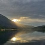 Kveldstemning  på todalsfjorden